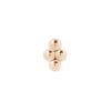 4 Bead Cluster -14Kt Rose Gold