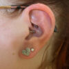 Internally Threaded Circular Barbell -Titanium - Image 4