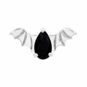 Bat -14Kt White Gold