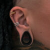 Hinged Segment Clicker -24Kt Gold PVD Titanium - Image 3