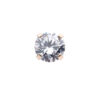 Birthstone Top April -Titanium
