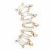 GSTQ -Genuine Diamond + Topaz -14Kt Yellow Gold