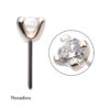 Birthstone Top April -Titanium - Image 5