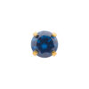 Birthstone Top September -24Kt Gold PVD Titanium