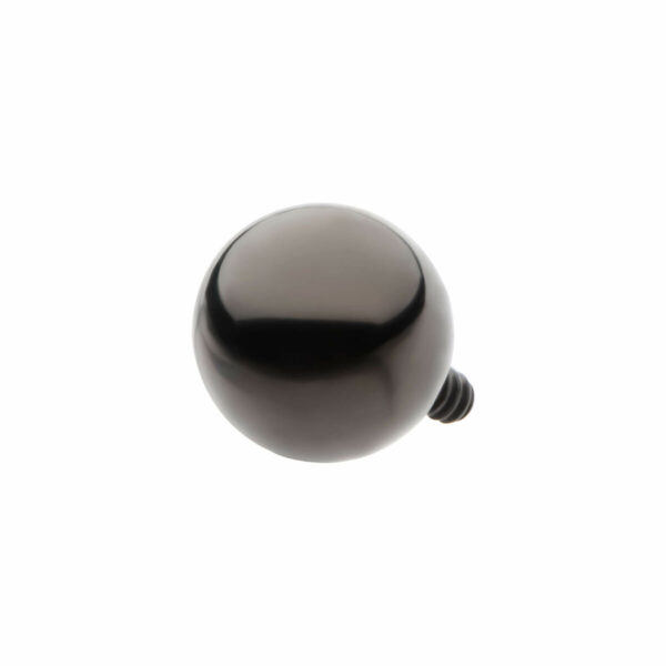 Internally Threaded Ball Top -Black PVD Titanium - Image 3