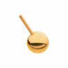Threadless Ball Top -24Kt Gold PVD Titanium - Image 5