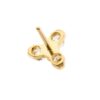 Zirconia Trinity Top -24Kt Gold PVD Titanium - Image 3