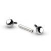 Internally Threaded Micro Barbell -Titanium - Image 3