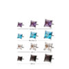 Clear Princess Cut Gem Top -Titanium - Image 4
