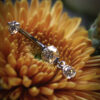 Fancy Champange Navel Curve -Titanium