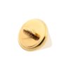 Internally Threaded Spike Top -24Kt Gold PVD Titanium - Image 4